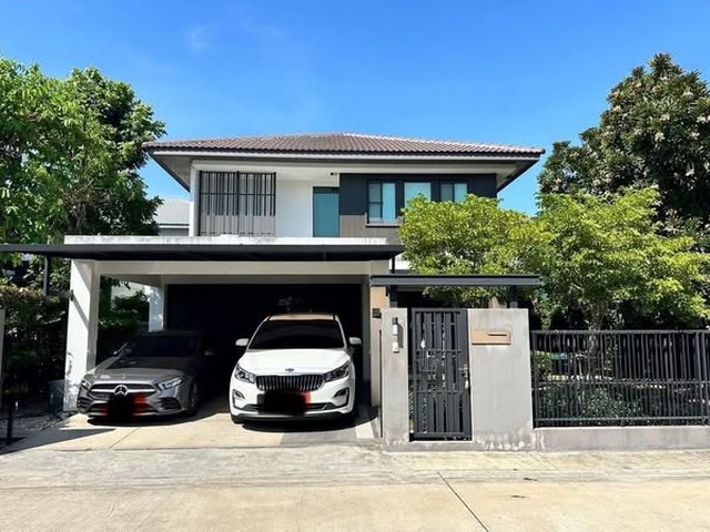 HR2557ให้เช่าบ้านเดี่ยว หมู่บ้านมัณฑนา บางนา กม7 - Fully furnished ใกล้ห้างเมกาบางนาเพียง2กิโลเมตร