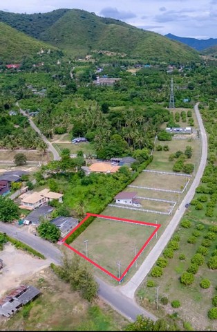 ขายที่ดิน 340 ตร.ว. วิวภูเขา แปลงหัวมุม ต.หนองตาแต้ม อ.ปราณบุรี