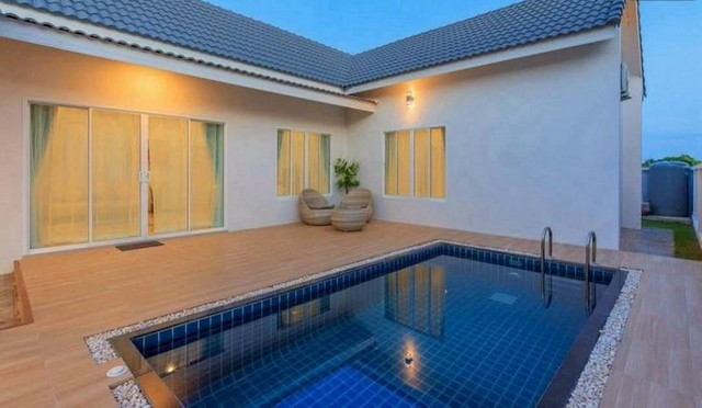 พูลวิลล่าสุดคุ้ม เฟอร์ครบ พร้อมเข้าอยู่ ขุนคงหลวง หางดง 