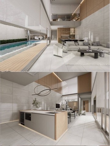 พูลวิลล่าหรูสร้างใหม่ 3 ชั้น มี 2 หลัง ตกแต่งหรูหรา โซนสุเทพ