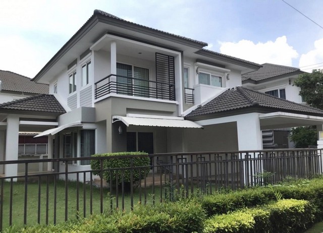 ให้เช่าบ้านเดี่ยวม.เดอะแกรนด์ พระราม2 จ.สมุทรสาคร   ใกล้เซ็นทรัล พระราม2และตลาดมหาชัย   