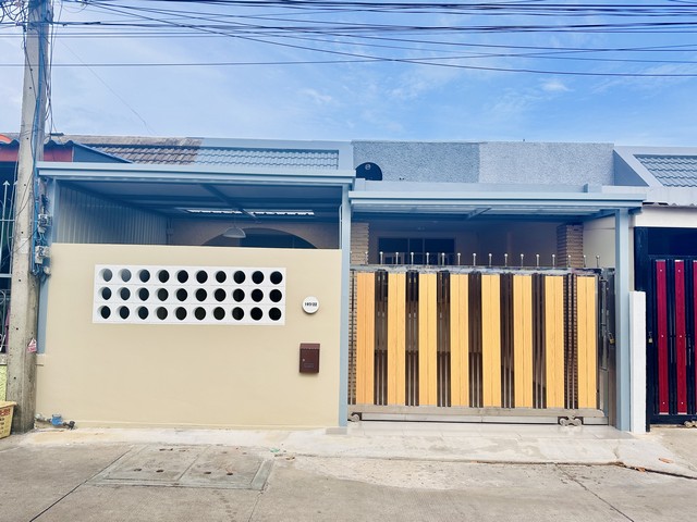 รีโนเวทใหม่ทั้งหลัง บ้านเช่าบางทรายใกล้สะพานใหม่ บางทราย จ.ชลบุรี บ้านตกแต่งสไตล์ญี่ปุ่น