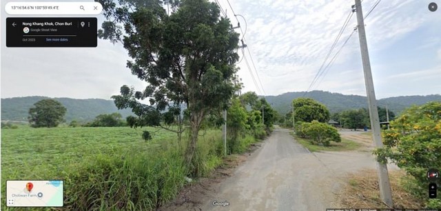 ขายที่ดินเปล่าแปลงสวย หนองข้างคอก ใกล้โรงเรียนสารสาสน์ ชลบุรี FP-L0778