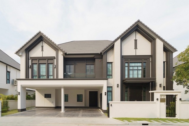 LV53180 ให้เช่า คฤหาสน์สไตล์อังกฤษ เดอะ ซิตี้ บางนา 2 THE CITY Bangna 2 บ้านเดี่ยวหรู Modern English Style ใกล้ MEGA บางนา