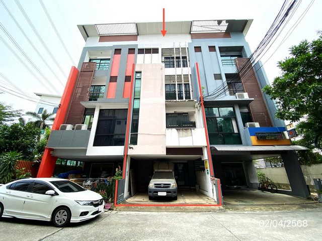 ขายอาคารสำนักงาน 4 ชั้นหมู่บ้าน เนอวานา พาร์ค สุขุมวิท 77 อ่อนนุช ประเวศ กทม