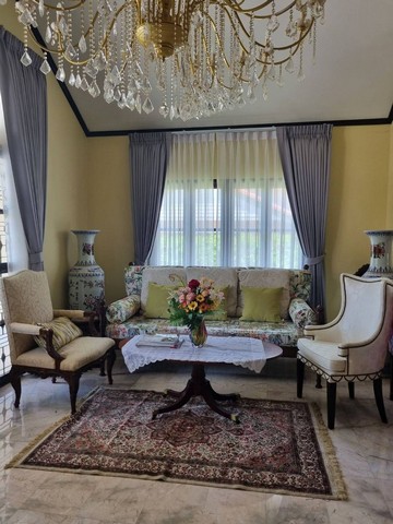 ขายบ้านเดี่ยว 2 ชั้น หมู่บ้านลัดดาวัลย์ลากูนรังสิต 107 ตร.วา ใกล้ฟิวเจอร์ปาร์ค มีคลองล้อมรอบ