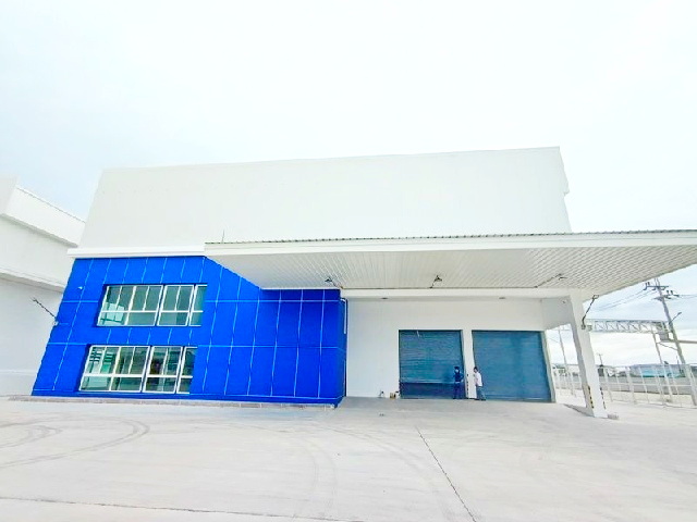 ติดถนนบางนา ตราด นิคมอุตสาหกรรมเวลโกรว์ 1.7 กม. ให้เช่าโกดัง 1722ตร.ม.พื้นที่ freezone Thai Country Club 3.5กม.   วัดบางพลีน้อย 5.7 กม.