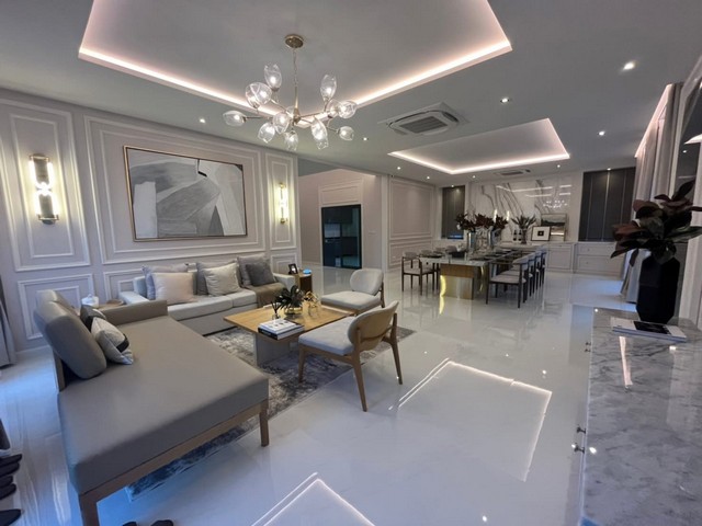 บ้านเดี่ยว The City Bangna 1 ขนาด 416 ตร.ม. 5 ห้องนอน ตกแต่งครบพร้อมอยู่  ติด mega bangna