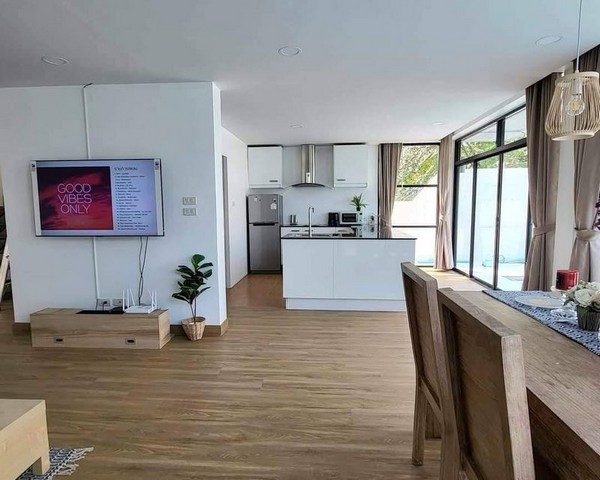 ให้เช่าพูลวิลล่า 2 ชั้น สไตล์โมเดิร์น เฟอร์ครบ แม่เหียะ