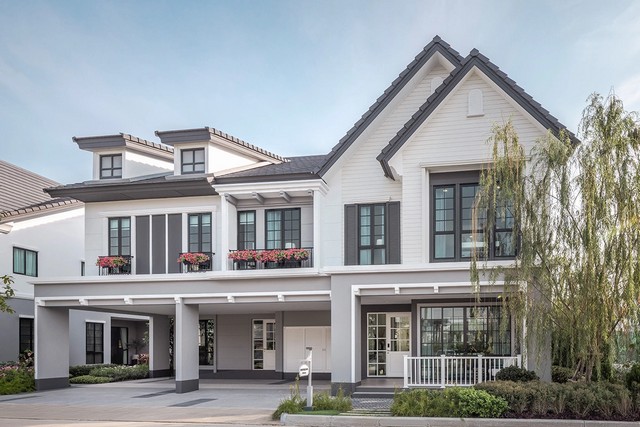 บ้านเดี่ยวหลังใหญ่โครงการใหม่ บุราสิริ ปัญญาอินทรา  by แสนสิริ คลองสามวา กรุงเทพมหานคร