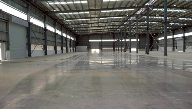 ให้เช่าโรงงานระยอง 3,445 - 5,326 ตารางเมตรว่างทั้งหมด 8 โรงสีม่วงลาย โกดังสร้างใหม่