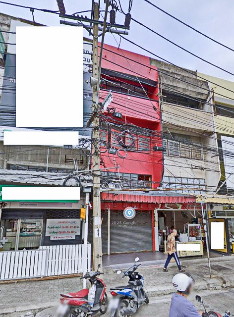 BTS ศรีนครินทร์ 1.19 กม. BTSปากน้ำ 1.3 กม.ให้เช่าอาคารพาณิชย์ 1 คูหา 3.5 ชั้น มีชั้นลอย ตลาดปากน้ำ 700 ม 18 ตร.วา.232 ตร.ม.