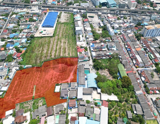 ขายที่ดิน ปากน้ำ สมุทรปราการ 6 ไร่ 3 งาน 40 ตร.ว. (สุขุมวิท8) ใกล้สถานีรถไฟฟ้าศรีนครินทร์