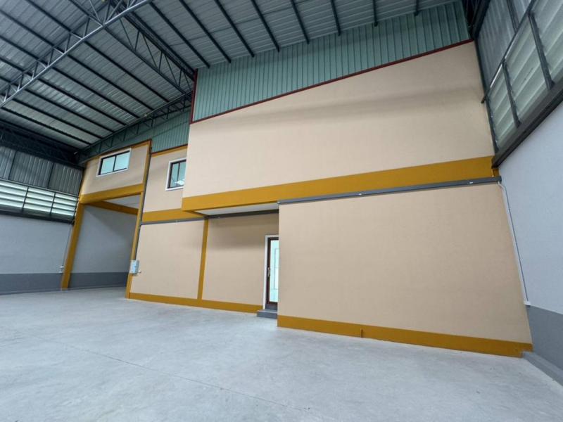 BS 394  ขายโรงงานพร้อมออฟฟิศ พระราม 2 สมุทรสาคร ที่ดินสีชมพู ขอใบ รง.4 ได้ ทำเลติดถนนใหญ่