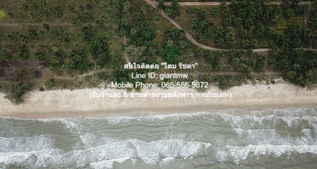 ที่ดิน ให้เช่าระยะยาวที่ดินแปลงใหญ่ 100 ไร่ ติดทะเลบางสะพาน (ตรงข้ามเกาะทะลุ) ราคา 1,500,000 บาท/เดือน พื้นที่เท่ากับ 100 ไร่ 0 NGAN 0 SQ.WA  ไม่ไกลจาก ติดทะเลบางสะพาน สนั่นวงการ