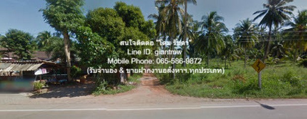 ที่ดิน ให้เช่าระยะยาวที่ดินแปลงใหญ่ 100 ไร่ ติดทะเลบางสะพาน (ตรงข้ามเกาะทะลุ) ราคา 1,500,000 บาท/เดือน พื้นที่เท่ากับ 100 ไร่ 0 NGAN 0 SQ.WA  ไม่ไกลจาก ติดทะเลบางสะพาน สนั่นวงการ