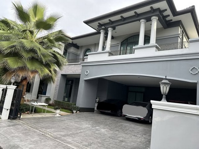 HR2580ขายหรือให้เช่าบ้านเดี่ยว หมู่บ้านเดอะแกรนด์ปิ่นเกล้า โซนอัลพีน่า ใกล้มหาวิทยาลัยมหิดล ศาลายา