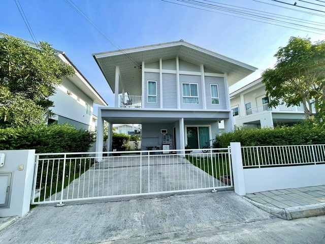 บ้านเดี่ยวโครงการคณาสิริพระราม2-วงแหวน ที่ดิน 50ตร.ว. พื้นที่ใช้สอย 128ตร.ม. 3ห้องนอน 3ห้องน้ำ ที่จอดรถ2คัน พร้อมอยู่