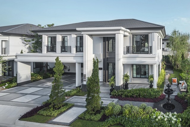 บ้านเดี่ยวหลังใหญ่โครงการใหม่ เศรษฐสิริ ราชพฤกษ์-นครอินทร์  by แสนสิริ  บางใหญ่ นนทบุรี