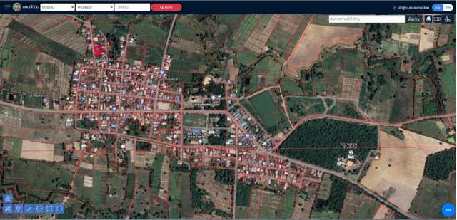 ขายที่ดินเปล่าถมแล้วบ้านดุงอุดรอยู่ในชุมชนหมู่บ้านดอนขี้เหล็ก ต.นาคำ อ.บ้านดุง จ.อุดรธานี