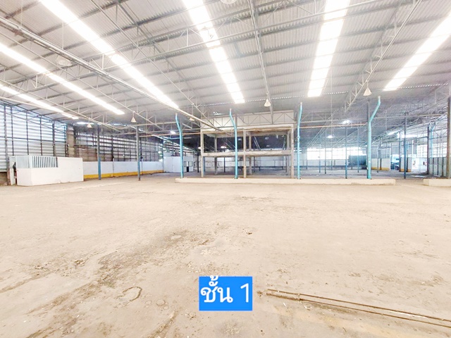 BRTเจริญราษฎร์ 1.5 กม. 5ปีมีครั้ง เทอร์มินอล 21 พระราม 3 1.4 กม. ให้เช่าโกดังขนาดใหญ่ พร้อมออฟฟิศ 3 ชั้น  6,002ตร.ม.1502ตร.วา