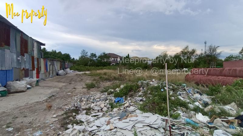 ปล่อยเช่าที่ดินเปล่า หน้าหมู่บ้าน พฤกษา วิลเลจ 7 พื้นที่ 1 ไร่ 1 งาน 48 ตร.ว. เปิดร้านค้า, ร้านอาหาร, คาเฟ่, คาร์แคร์, โกดังเก็บของ ME-205