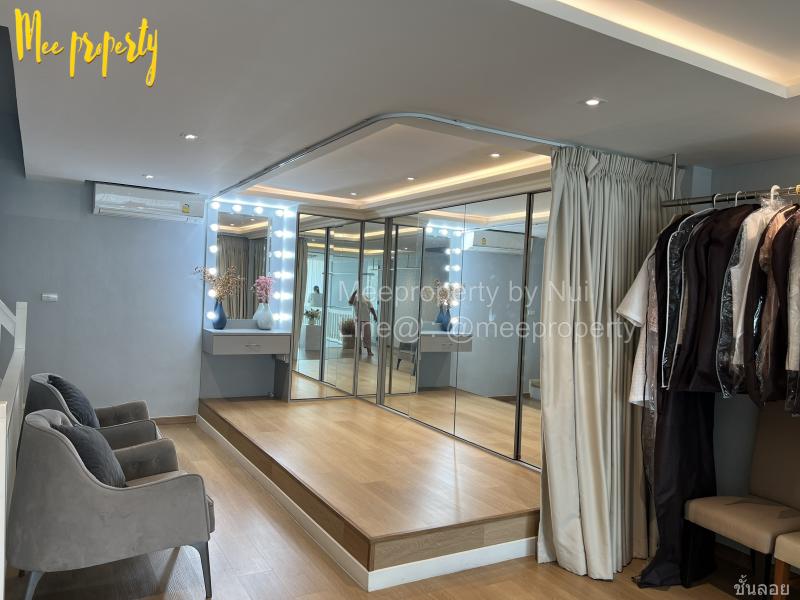 ขายตึก 3.5 ชั้น ริมถนน 4 เลน แปลงมุม กว้าง 5 เมตร ตกแต่งบิ้วอินอย่างดี พร้อมเข้าอยู่ สามารถต่อยอดกิจการได้เลย ทำเลดี  ME-195