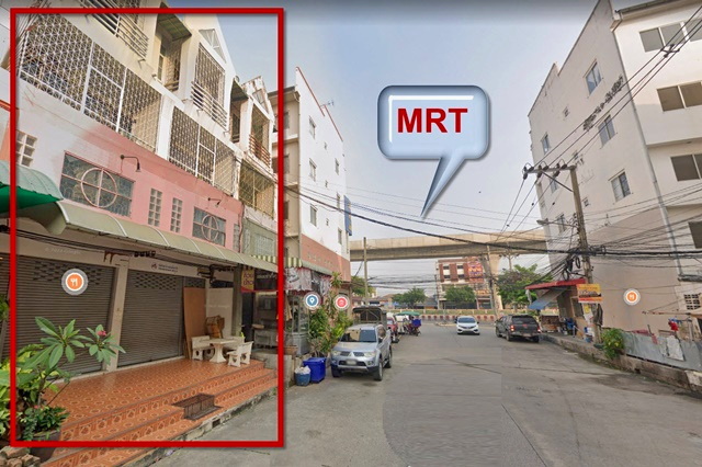 ห่างจากถ.ใหญ่ 20 ม. 38ตรว.MRTเคหะราม รามคำแหง 170-184 โฮมออฟฟิต 3ชั้น 2คูหาติดกัน 428ตรม. 10นอน  