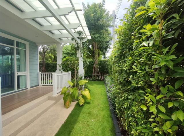 P828 ให้เช่า ขายบ้านเดี่ยว Burasiri Panyaindra บุราสิริ ปัญญาอินทรา บ้านสวย ไม่รับเปิดบริษัท ถนนเลียบคลองสอง แขวงบางชัน เขตคลองสามวา