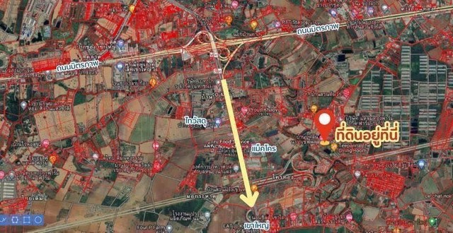 ขายที่โคราช ขายที่เปล่าปากช่อง โฉนดปลอดภาระ ใกล้แหล่งท่องเที่ยว ใกล้รีสอร์ท