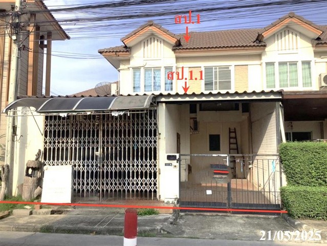 ขายทาวน์เฮ้าส์หมู่บ้าน พฤกษาวิลล์ 33 วงแหวน - ปิ่นเกล้า 2  ถ.อัจฉริยะพัฒนา  ปลายบาง อ.บางกรวย จ.นนทบุรี