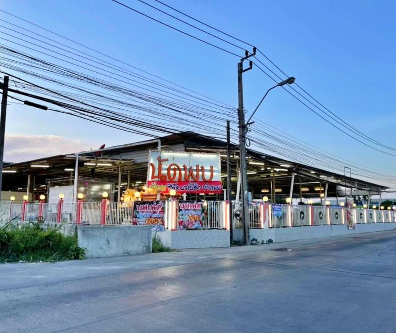 เซ้งร้านหมูกระทะบุฟเฟ่ต์-ซีฟู๊ด ใกล้มอราม 2 ใกล้ตลาดนัดนัมเบอร์วัน มีรกเมย์ผ่านตลอด เปิดมานานมากกว่า