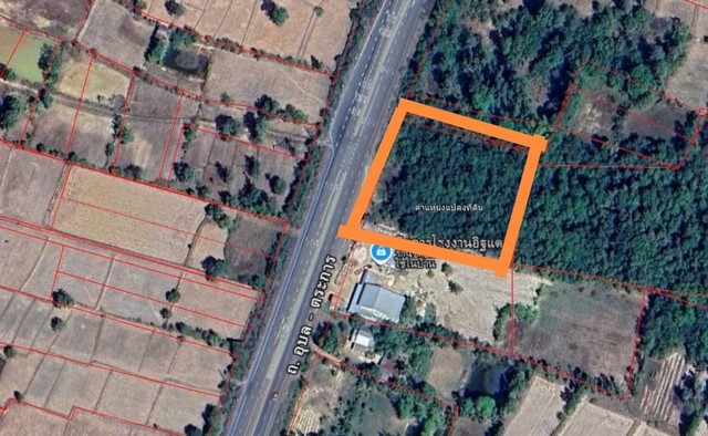 ที่ดินสวยทำเลทองติดถนนใหญ่​   ต.ขุหลุ อ.ตระการ​พืชผล​ จ.อุบล​ราชธานี​ 