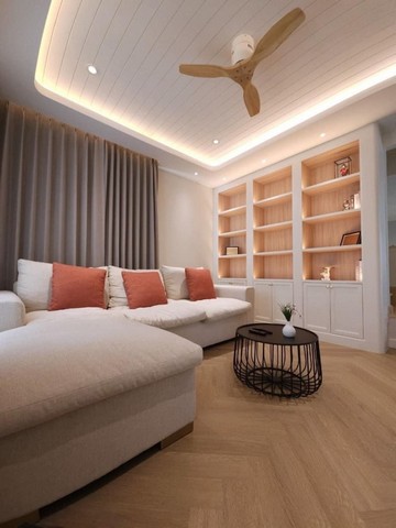 ขายบ้านสวยพร้อมเฟอร์ ใกล้อ่างเก็บน้ำหนองค้อ หมู่บ้านเดอะวอเตอร์ ฟร้อนท์ FP-H0819