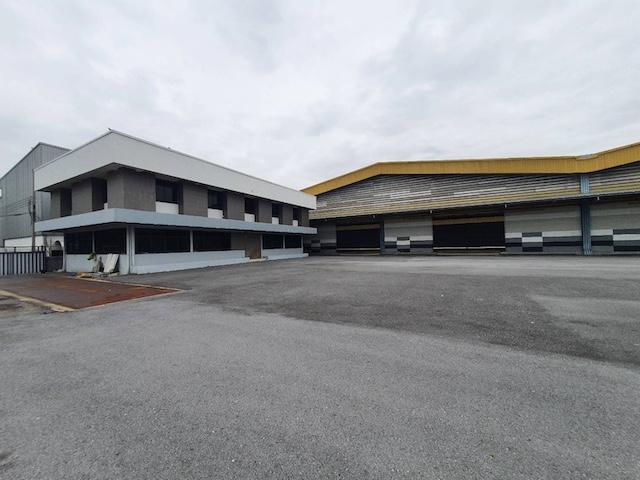 BR 1440 ให้เช่าโกดัง พร้อมสำนักงาน ขนาดใหญ่ 10,500 ตร.ม. พื้นที่สีม่วง ขอใบ รง.4 ได้ สำโรงใต้ ปู่เจ้าสมิงพราย