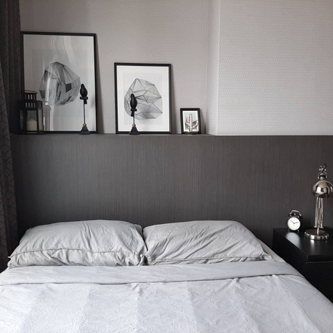 RR080 The Lumpini 24 ห้อง30 ตรม 1ห้องนอน 1ห้องน้ำ เฟอร์นิเจอร์ครบครัน