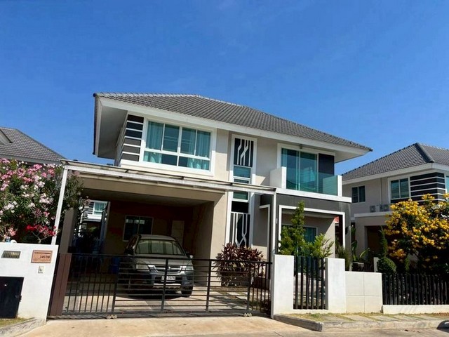 ให้เช่าบ้านเดี่ยว 2 ชั้น พร้อมอยู่ โซนรวมโชค สันทราย 