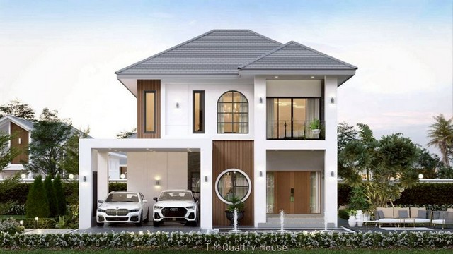 พูลวิลล่าสร้างใหม่ 3แบบ 3สไตล์ สันผักหวาน หางดง