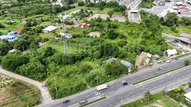 ที่ดินเปล่า 9-1-85 ไร่ ติดถนนสุวรรณศร บ้านนา - นครนายก