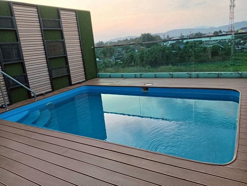 ให้เช่า 25,000 บาท/เดือน ขาย 4.5 ล้าน The Pool Suite Condo ขนาด 115 ตร.ม. คอนโดหรูพร้อมสระว่ายน้ำส่วนตัวบนดาดฟ้า ใกล้เมืองเชียงใหม่