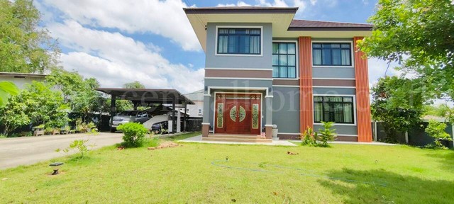 บ้านเดี่ยว 214 ตร.วา ถนนคลาสเดย์ สามพราน นครปฐม ทำเลดี