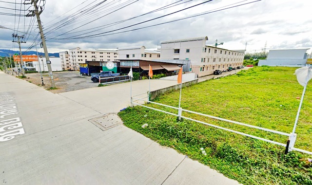  นิคมอมตะนครนิคมอุตสาหกรรมปิ่นทอง3 3กม.ขายที่ดิน 1 ไร่ 2 งาน 15ตร.วา. โรบินสันบ่อวิน 8 กม.