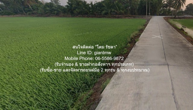 พื้นที่ดิน ขายที่ดินทุ่งนา อ.นครชัยศรี นครปฐม 5-0-0 ไร่ ราคา 15 ล้านบาท    0 ตารางวา 0 NGAN 5 ไร่ 15000000 B. ใกล้กับ โรงเรียนบ้านห้วยพลู ราคานี้ต้องรีบจอง