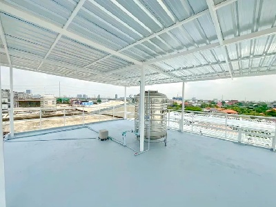 หลังการไฟฟ้าฝ่ายผลิตพระราม7รพ.ยันฮี 100 ม.MRTบางอ้อ 3กม.ขาย-เช่าอาคาร 4 ชั้น 2 คูหาทะลุกัน  4นอน 4น้ำ 455ตร.ม. แอร์ครบ สภาพใหม่