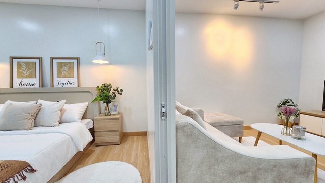 ขายห้องคอนโดเอสอาร์คอมเพล็กซ์ SR complex ชั้น5 พื้นที่38ม. วิวสระ 1.39ลบ. รีโนเวทใหม่ ต.หนองป่าครั่ง อ.เมือง เชียงใหม่