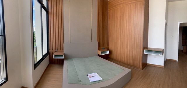 ขายและเช่าบ้านเดี่ยว 2 ชั้น 3 นอน 67 ตร.ว. บิ้วอินทั้งหลัง ใกล้โรงเรียนสองภาษาและ Garden อินเตอร์ บ้านฉาง ระยอง