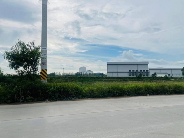 ขายที่ดินเปล่าผังสีม่วงอ่อนมาบยางพรปลวกแดง ระยอง ติดนิคมอมตะชิตี้เนื้อที่ 44-2-43 ไร่