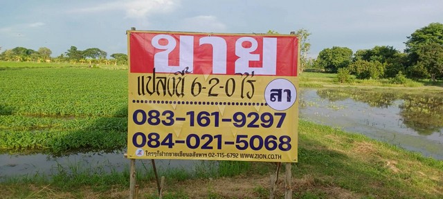ขายที่ดินราคาถูก ทำเลดี   6-2-0 ไร่   บ้านแหลมโพธิ์   บ้านกร่าง   เมืองพิษณุโลก  ZK487