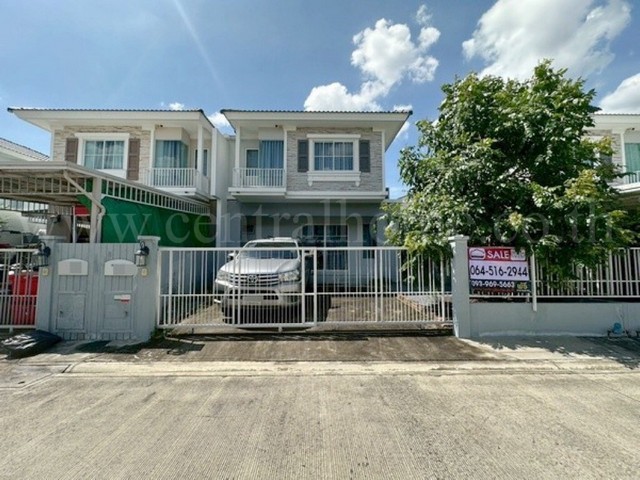 บ้านแฝด วิลลาจจิโอ ปิ่นเกล้า - ศาลายา ถนนสำเร็จพัฒนา 