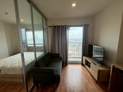 วิวเมือง-ใกล้ทางด่วน! ให้เช่าคอนโดลุมพินี วิลล์ สุขสวัสดิ์–พระราม 2 ชั้น 12A ขนาด 23.5 ตร.ม. แต่งครบพร้อมเข้าอยู่